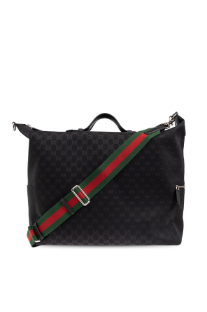 GUCCI 国内発送 関税込 719289 FAAVD duffle MAXI 激レア 半額 GUCCI Maxi duffle bag with Web | REVERSIBLE